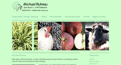 Desktop Screenshot of michael-ruhnau.com