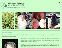 Tablet Screenshot of michael-ruhnau.com